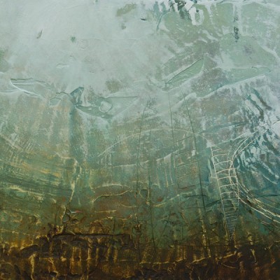 Illumina<br>36" x 48", Mixed Medium: Plaster/Cement, Acrylic, Oil & Wax on Board